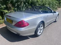 Used Mercedes SL500 306 HP (225 kW) 2003 Silver Cabriolet