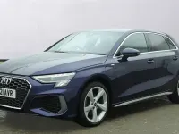 Used Audi A3 e-tron S-Line 2021 Blue Hatchback