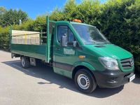 used Mercedes Sprinter 2.1 CDI 313 LWB 14FT DROPSIDE FLATBED TAIL LIFT TRUCK