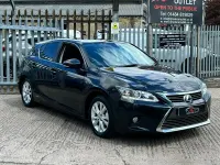 Used Lexus CT200h 136 HP (100 kW) 2016 Black Hatchback