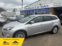 Used Ford Focus Zetec 125 HP (91 kW) 2011 Silver Estate