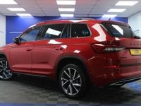 Used Skoda Kodiaq SportLine 190 HP (139 kW) 2021 Red SUV