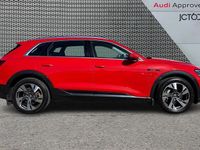 Second-hand Audi e-tron Advanced 300 kW (408 CP) 2019 Roșu SUV
