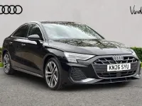 Used Audi A3 S-Line 113 HP (83 kW) 2026 Black Sedan