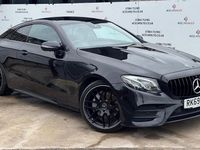 Used Mercedes E220 AMG line 194 HP (142 kW) 2019 Black Coupe