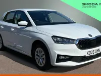 New Skoda Fabia SE 116 HP (85 kW) 2026 Moon white metallic Hatchback