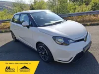 Used MG MG3 106 HP (77 kW) 2015 White Hatchback