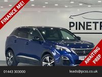Used Peugeot 3008 GT-line 130 HP (95 kW) 2018 Blue SUV