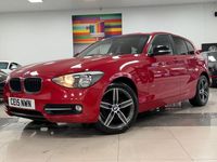 Used BMW 116 Sport Line 116 HP (85 kW) 2015 Red Hatchback