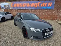 Begagnad Audi A3 Sport 150 HK (110 kW) 2018 Grå Sedan