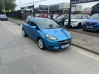 Used Vauxhall Corsa 75 HP (55 kW) 2016 Blue Hatchback