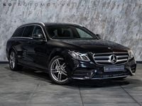 Used Mercedes E200 AMG line 184 HP (135 kW) 2018 Black Estate