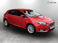 Used Ford Focus Titanium 150 HP (110 kW) 2016 Red Hatchback