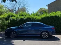 Used Mercedes CLA250e AMG Line Premium 218 HP (160 kW) 2022 Blue Coupe
