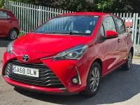 Used Toyota Yaris 111 HP (81 kW) 2018 Red Hatchback