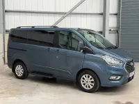 Used Ford Tourneo Custom Titanium 130 HP (95 kW) 2018 Blue Van