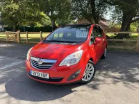 Used Vauxhall Meriva 2013 Red MPV