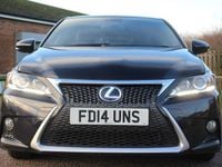 Used Lexus CT200h Sport Line 2014 Black Hatchback