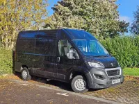 Used Peugeot Boxer 130 HP (95 kW) 2019 Black Van