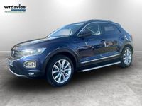 Used VW T-Roc SEL 115 HP (84 kW) 2018 Blue SUV