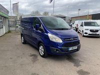 Used Ford Transit Custom Limited 168 HP (123 kW) 2016 Blue Van