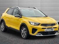 Used Kia Stonic GT-Line S 118 HP (86 kW) 2023 Zest yellow with black roof SUV
