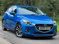 Used Mazda 2 Inclusive 2015 Blue Hatchback
