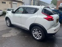 Used Nissan Juke Acenta 110 HP (80 kW) 2013 White SUV