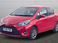 Used Toyota Yaris 111 HP (81 kW) 2019 Red Hatchback