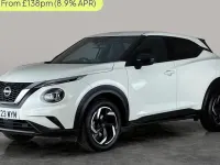 Used Nissan Juke N-Connecta 114 HP (83 kW) 2023 White SUV