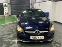 Used Mercedes CLA180 122 HP (89 kW) 2017 Blue Sedan