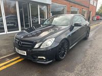Used Mercedes E350 2010 Black Coupe