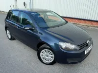 Used VW Golf VII S 105 HP (77 kW) 2012 Blue Hatchback