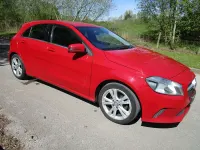 Used Mercedes A180 2017 Red Hatchback