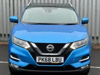 Used Nissan Qashqai N-Connecta 113 HP (83 kW) 2018 Blue SUV