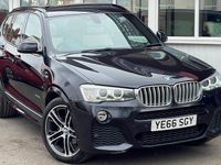 Used BMW X3 M Sport 258 HP (189 kW) 2016 Black SUV