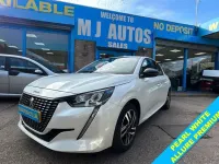 Used Peugeot 208 Allure Premium 100 HP (73 kW) 2022 White Hatchback