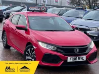 Used Honda Civic SE 129 HP (94 kW) 2018 Red Hatchback