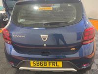 Used Dacia Sandero Ambiance 90 HP (66 kW) 2018 Blue Hatchback