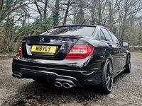 Used Mercedes C63 AMG 2012 Black Sedan