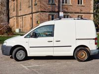 Used VW Caddy 69 HP (50 kW) 2009 White MPV