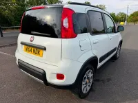 Used Fiat Panda 85 HP (62 kW) 2014 White/black Hatchback