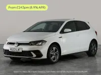 Used VW Polo R-line 95 HP (69 kW) 2021 White Hatchback