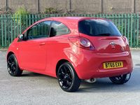 Used Ford Ka Zetec 69 HP (50 kW) 2016 Red Hatchback