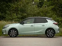 New Vauxhall Corsa 100 HP (73 kW) 2026 Exclusive gloss metallic  eucalyptus green Hatchback