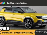 Used Jeep Avenger 114 kW (156 HP) 2023 Yellow/black SUV