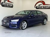 Used Audi A5 Sport 190 HP (139 kW) 2019 Blue Coupe