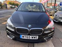 Used BMW 216 Luxury Line 116 HP (85 kW) 2015 Black Hatchback