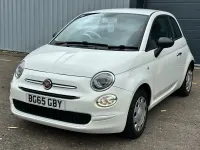 Used Fiat 500 Pop 69 HP (50 kW) 2015 White Hatchback