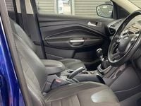 Used Ford Kuga Titanium 140 HP (102 kW) 2014 Impact blue pearl SUV